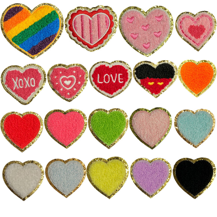 Glitter clothing accessories decoration