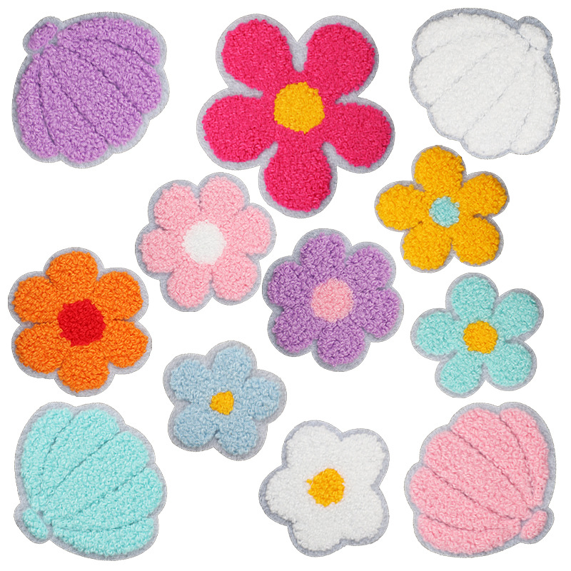 embroidery flower embroidery cloth sticker bag ironing  clothes Patches  patch