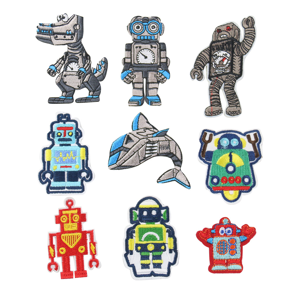 Cartoon embroidery cloth sticker hat sock clothing accessories DIY Patches