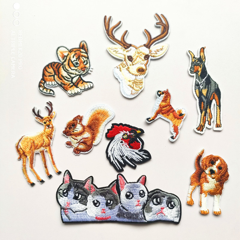 embroidery cloth sticker clothing cloth sticker embroidery badge cartoon embroidery Patches cloth label