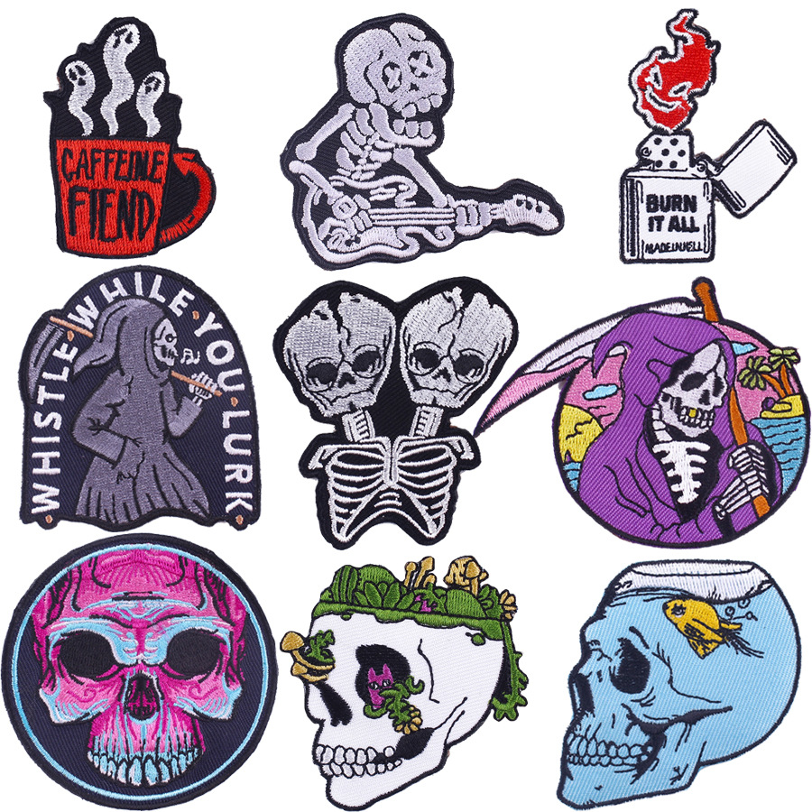 embroidery cloth sticker embroidery clothing DIY decorative Patches sticker