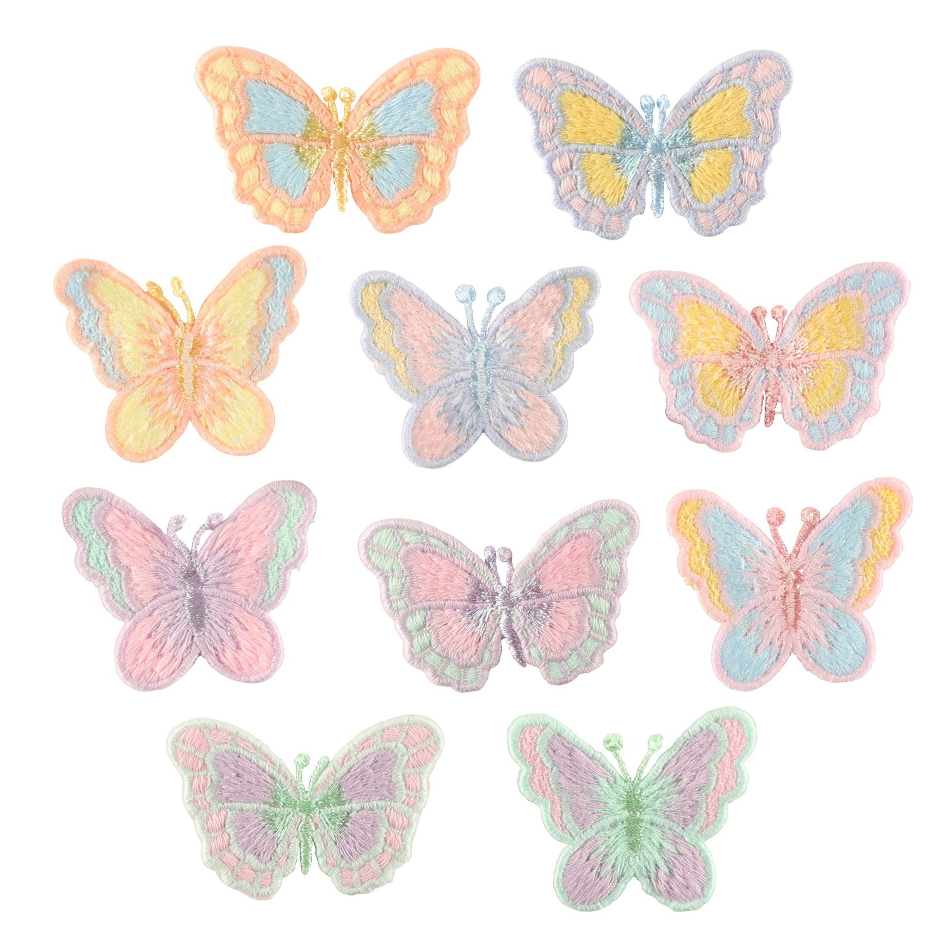 Embroidery Label Cartoon Animal Water Soluble Badge Label Clothing Accessories Patches DIY Hand Account Embroidery Cloth Sticker