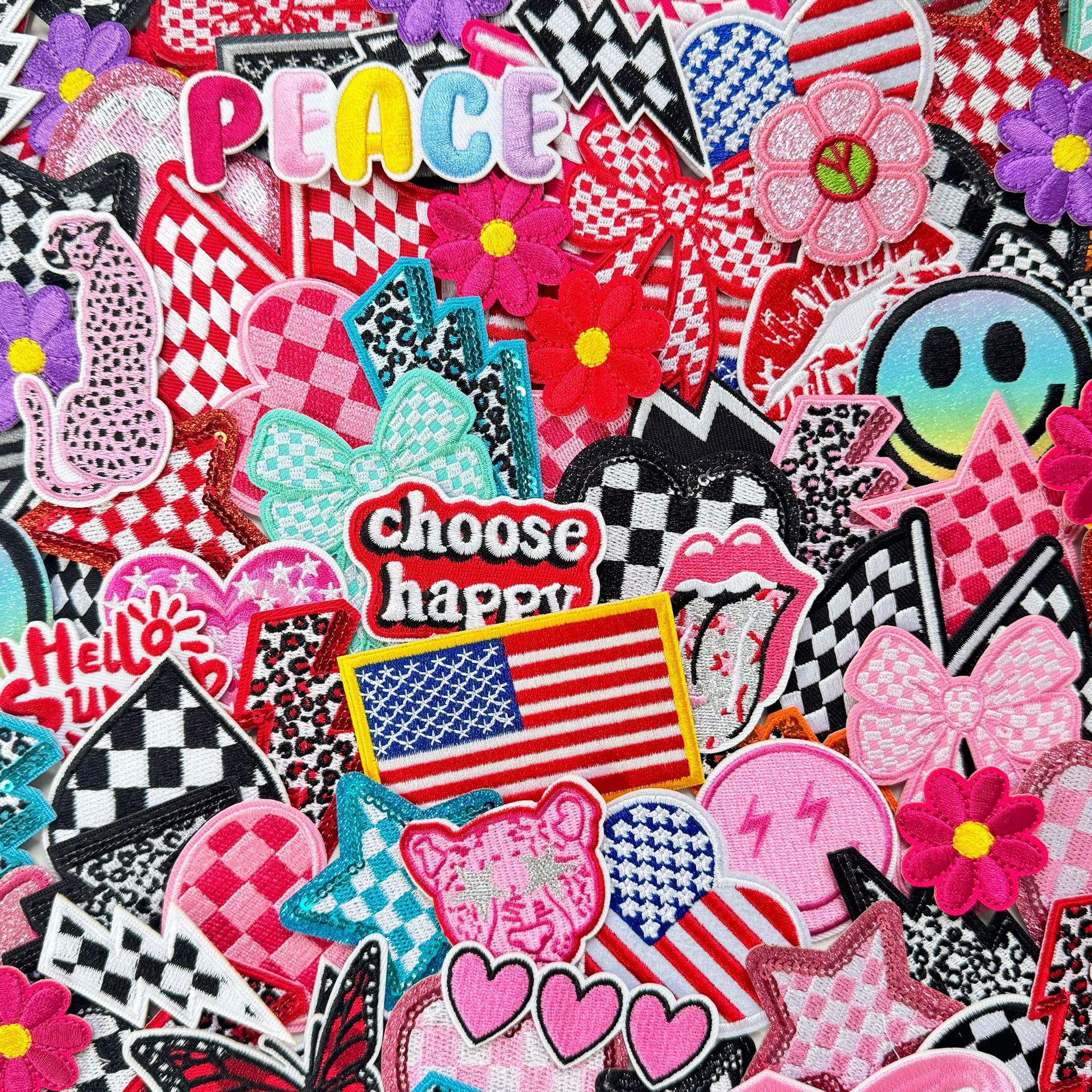 Patches sticker set embroidery cartoon embroidery ironing embroidery