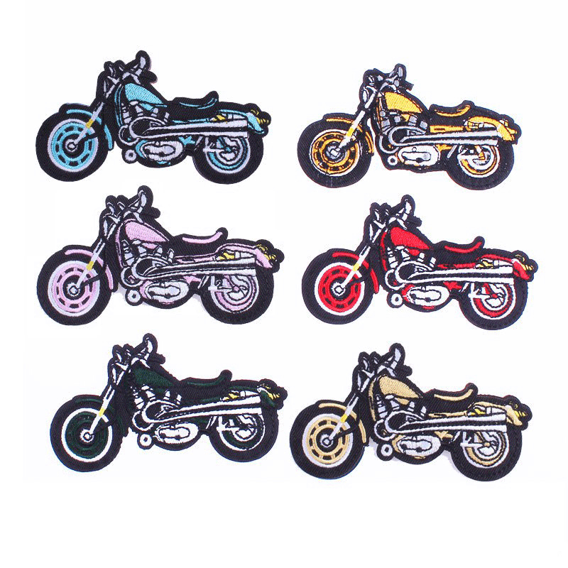 Motorcycle cloth sticker clothing accessories DIY decorative hole Patches sticker