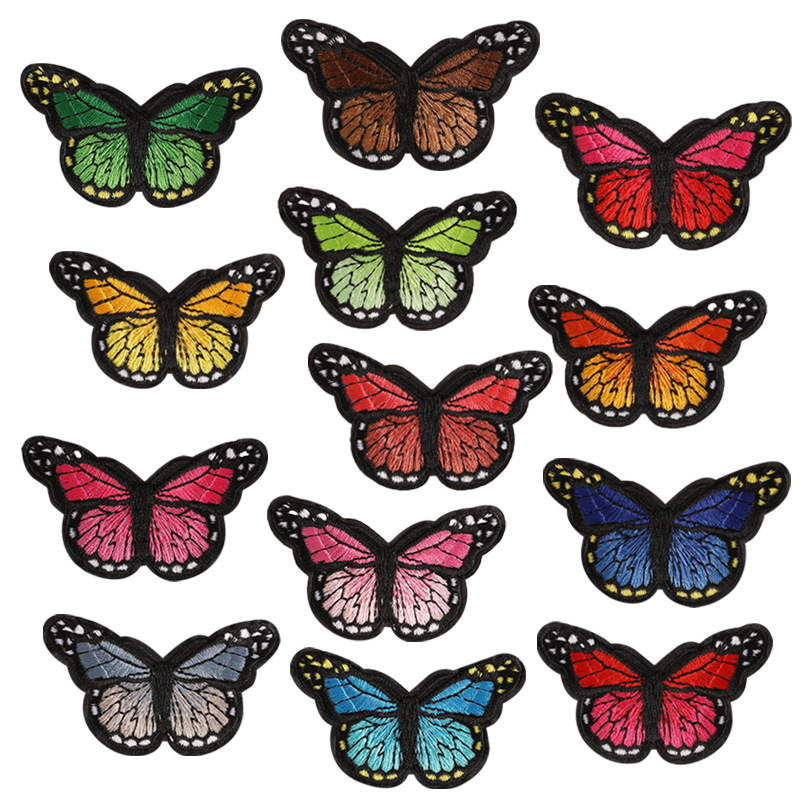 embroidery label clothing accessories animal embroidery badge adhesive DIY Patches cloth label cloth sticker