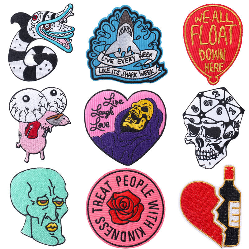 embroidery cloth sticker embroidery clothing accessories decorative Patches clothes sticker explosion