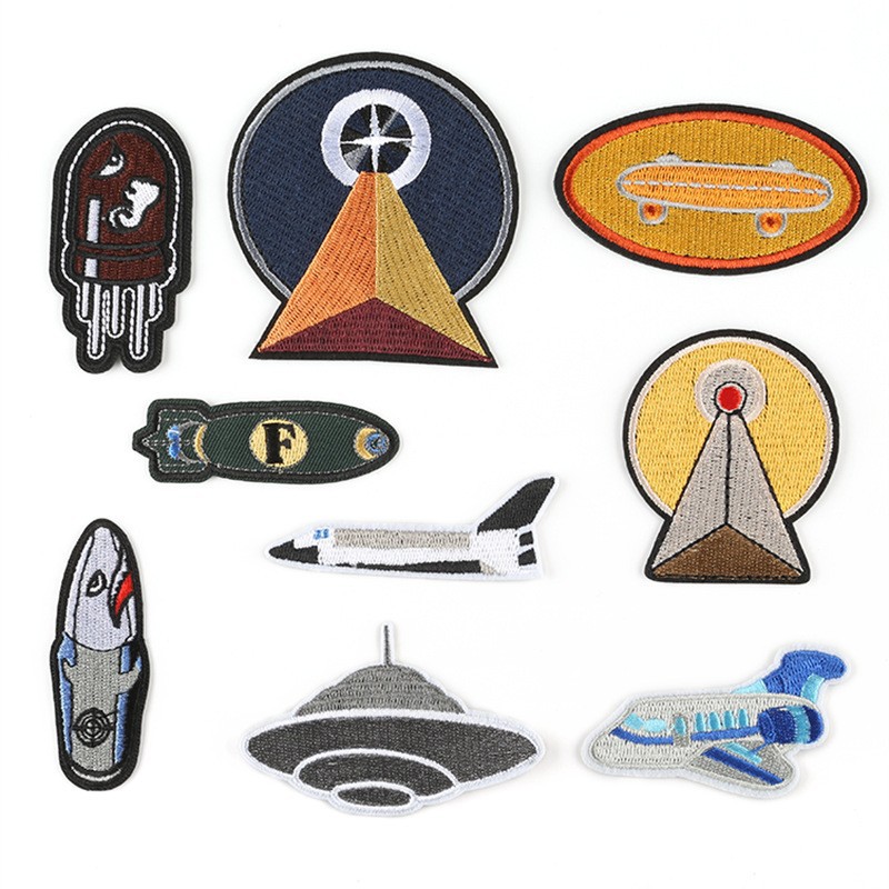 Embroidery Badge Clothing Accessories Hat Aviation Badge Patches Sticker Embroidery Cloth Sticker