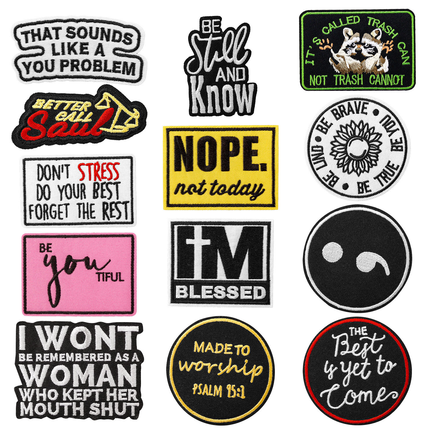 round text cloth sticker embroidery label rectangular embroidery sticker clothes bag Patches sticker sticker