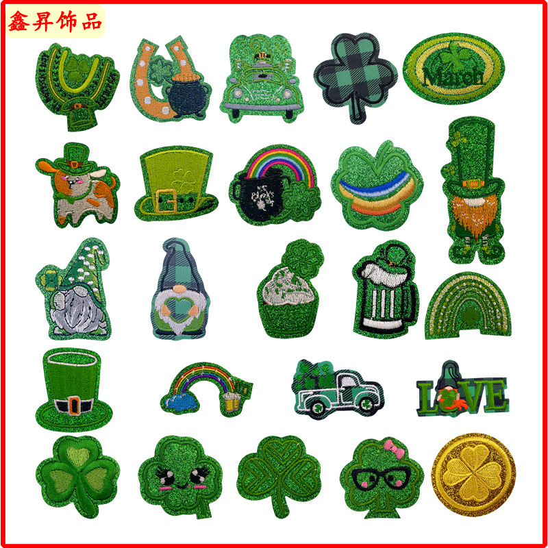 embroidery flower cloth sticker badge accessories Patches sticker clothes decoration