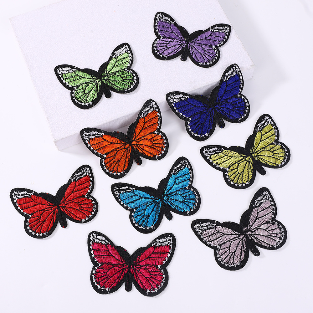 Embroidery sticker cloth sticker style Patches clothes jewelry sticker hole repair Patches embroidery