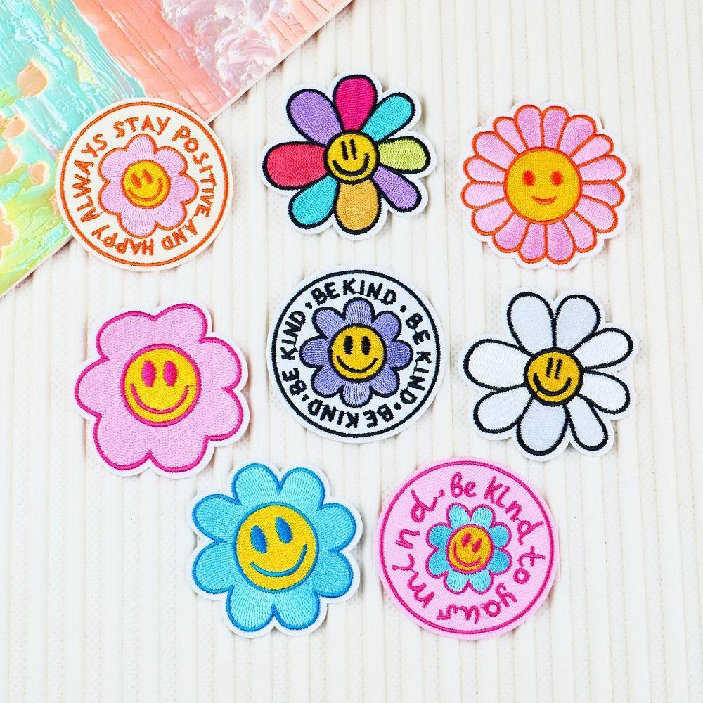Sunflower cloth sticker washable Patches sticker sticker embroidery sticker embroidery clothes decorative sticker