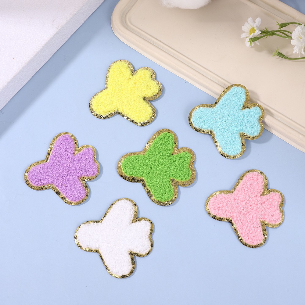 airplane embroidery cloth sticker large gedge airplane embroidery sticker clothing bags Patches sticker