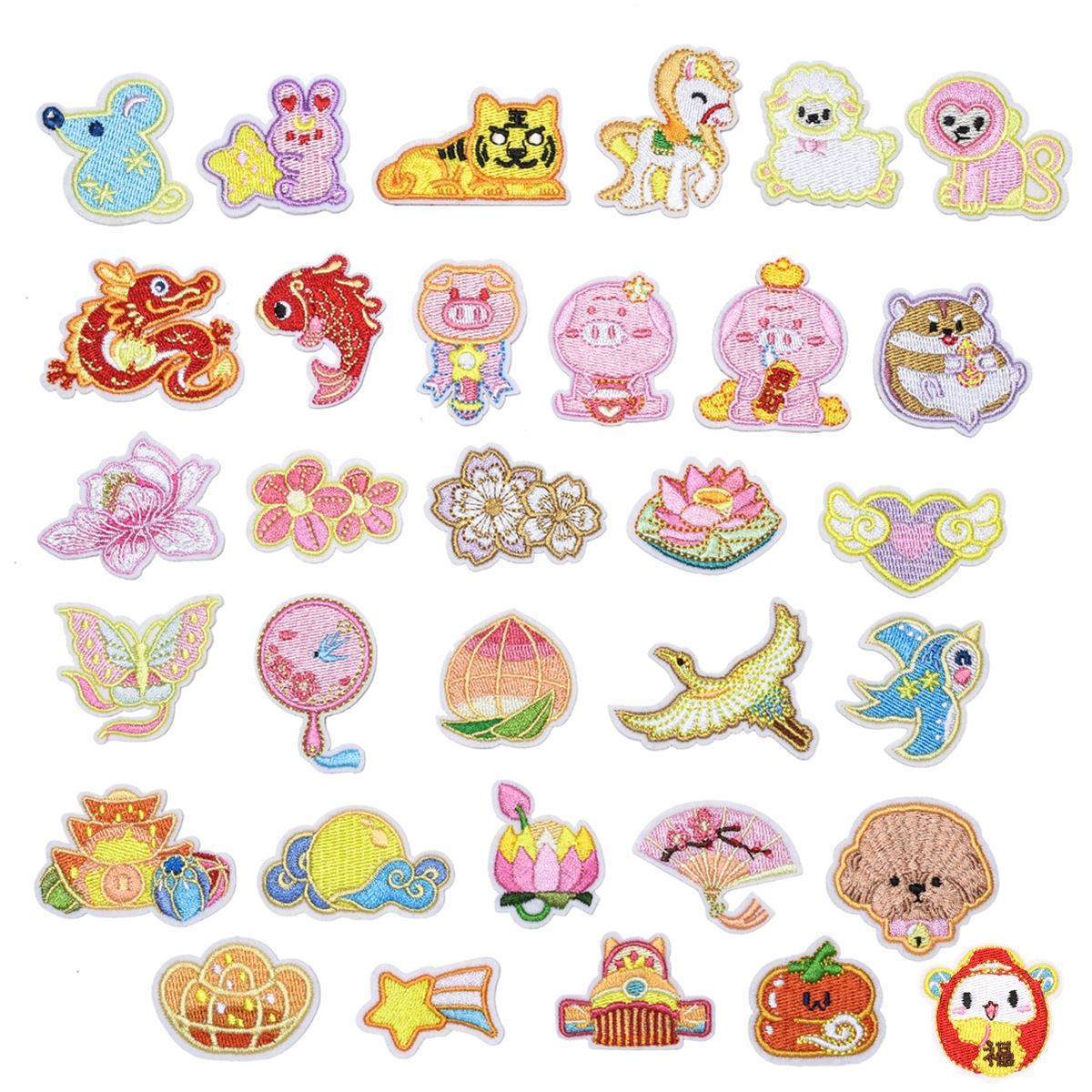 ironing sticker children's clothes patch sticker stamp hole patch decorative sticker