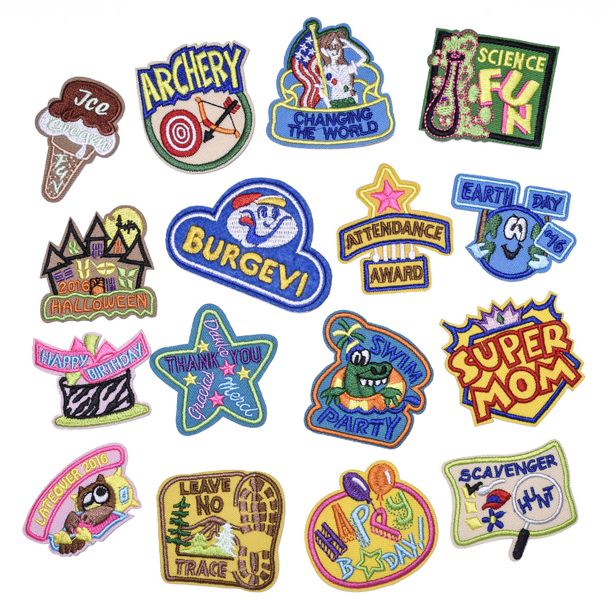 trend cloth sticker, clothing shoes and hats with patch sticker, cloth sticker