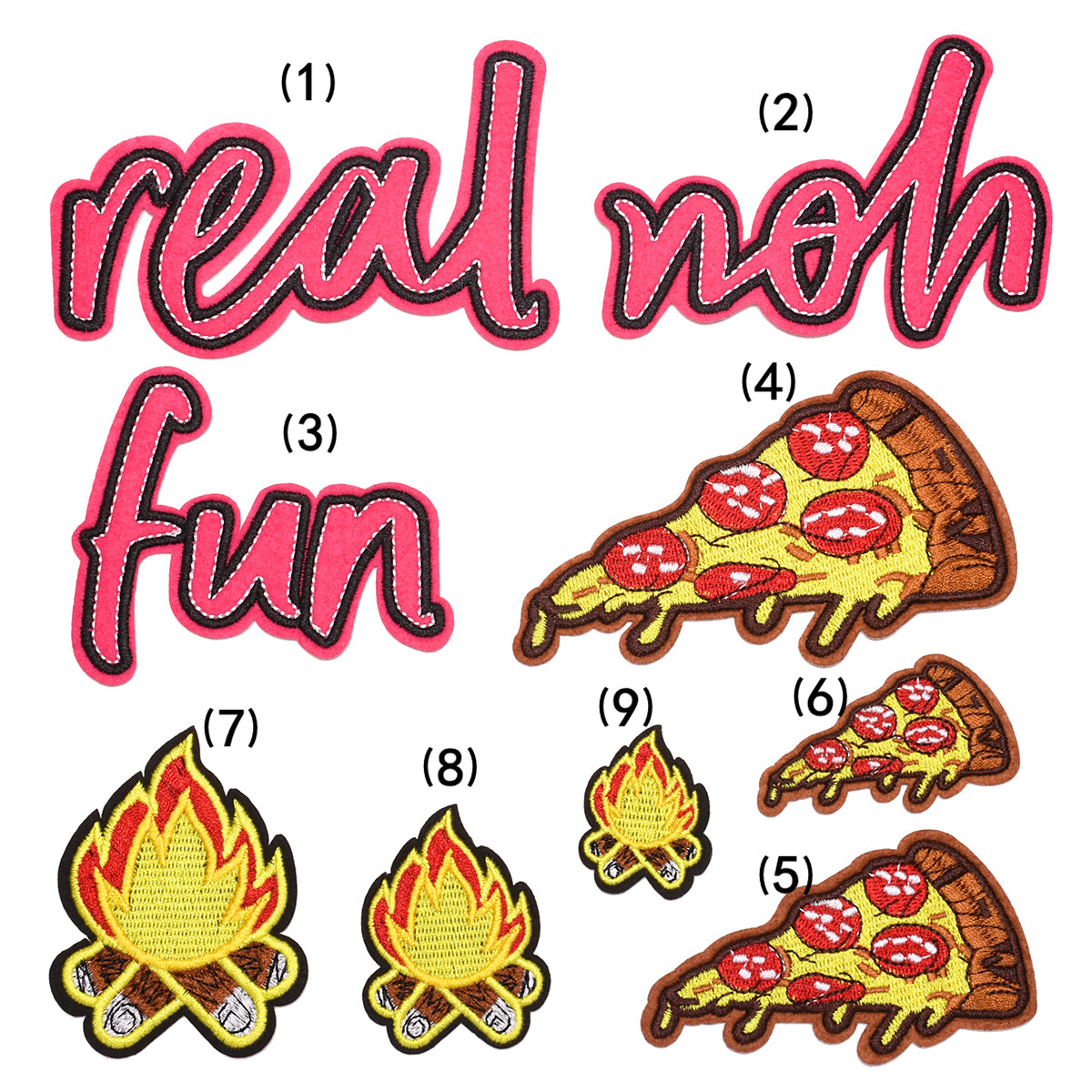 embroidery cloth sticker cloth badge patch sticker clothing accessories patch sticker DIY jewelry sticker