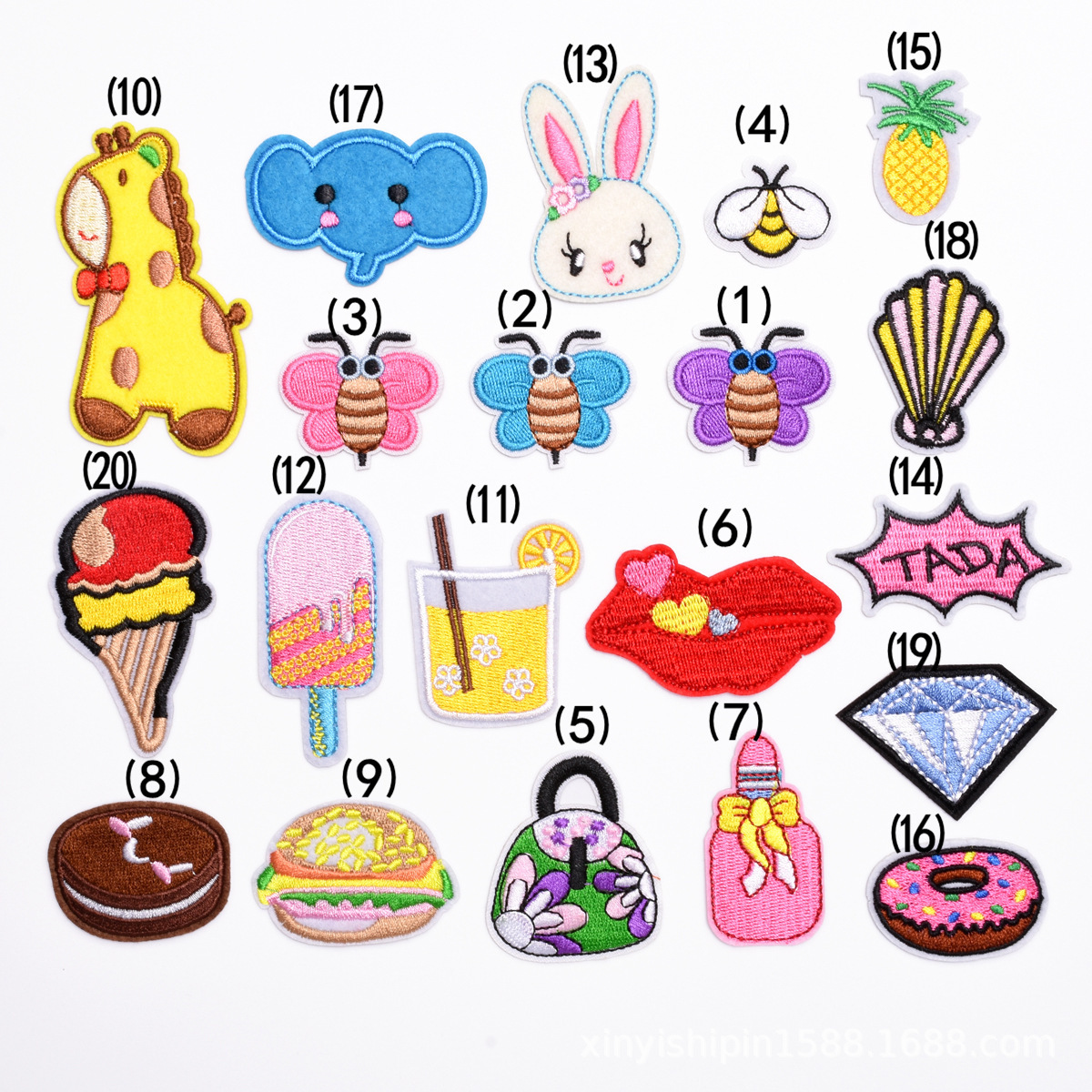 Cloth sticker patch sticker seam ironing sticker clothes pants bag shoes decal   hot sale