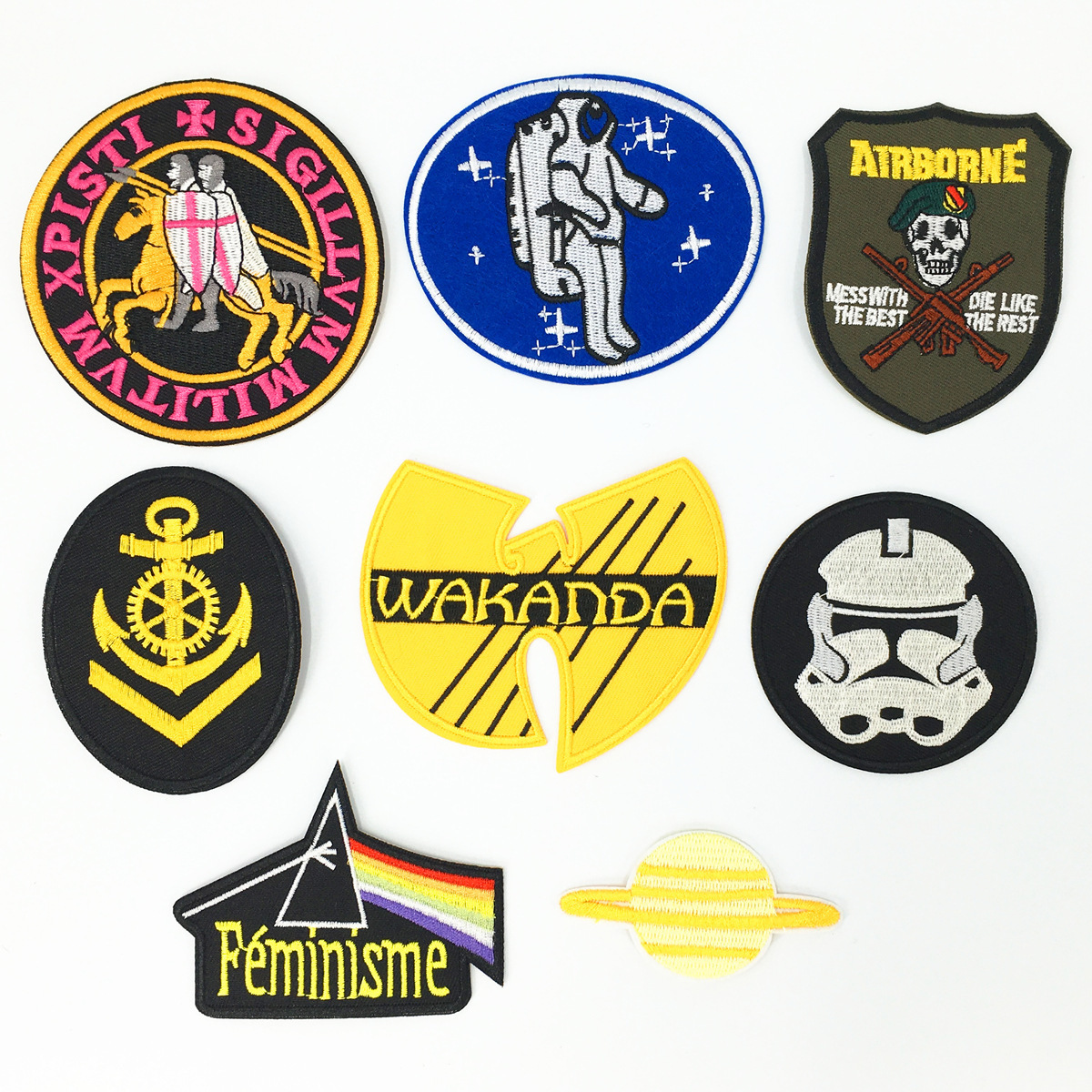 Professional badge cloth sticker, cloth sticker, clothing accessories, shoulder patch sticker handmade DIY