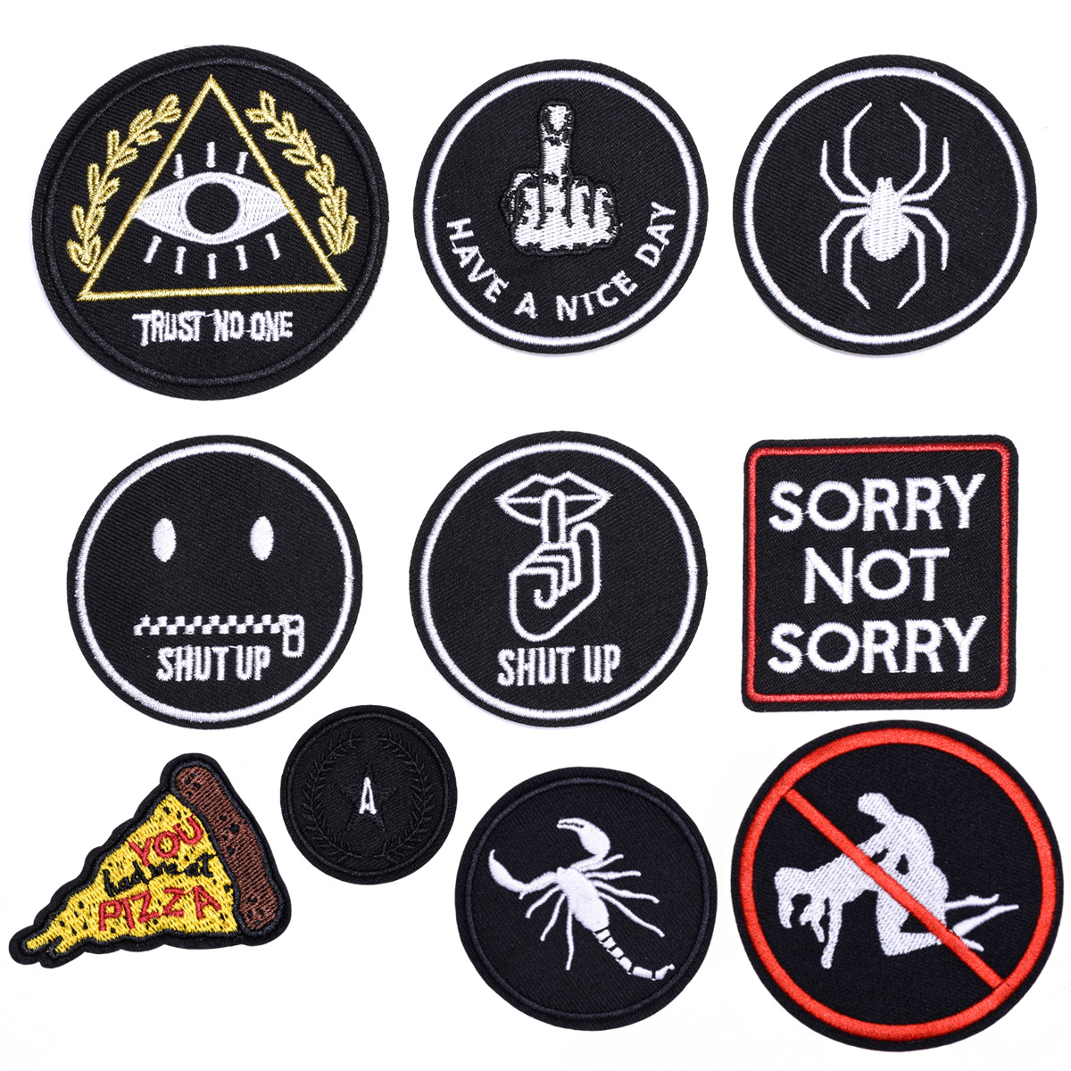 cloth sticker, clothing accessories DIY creative patch sticker with adhesive sticker sticker