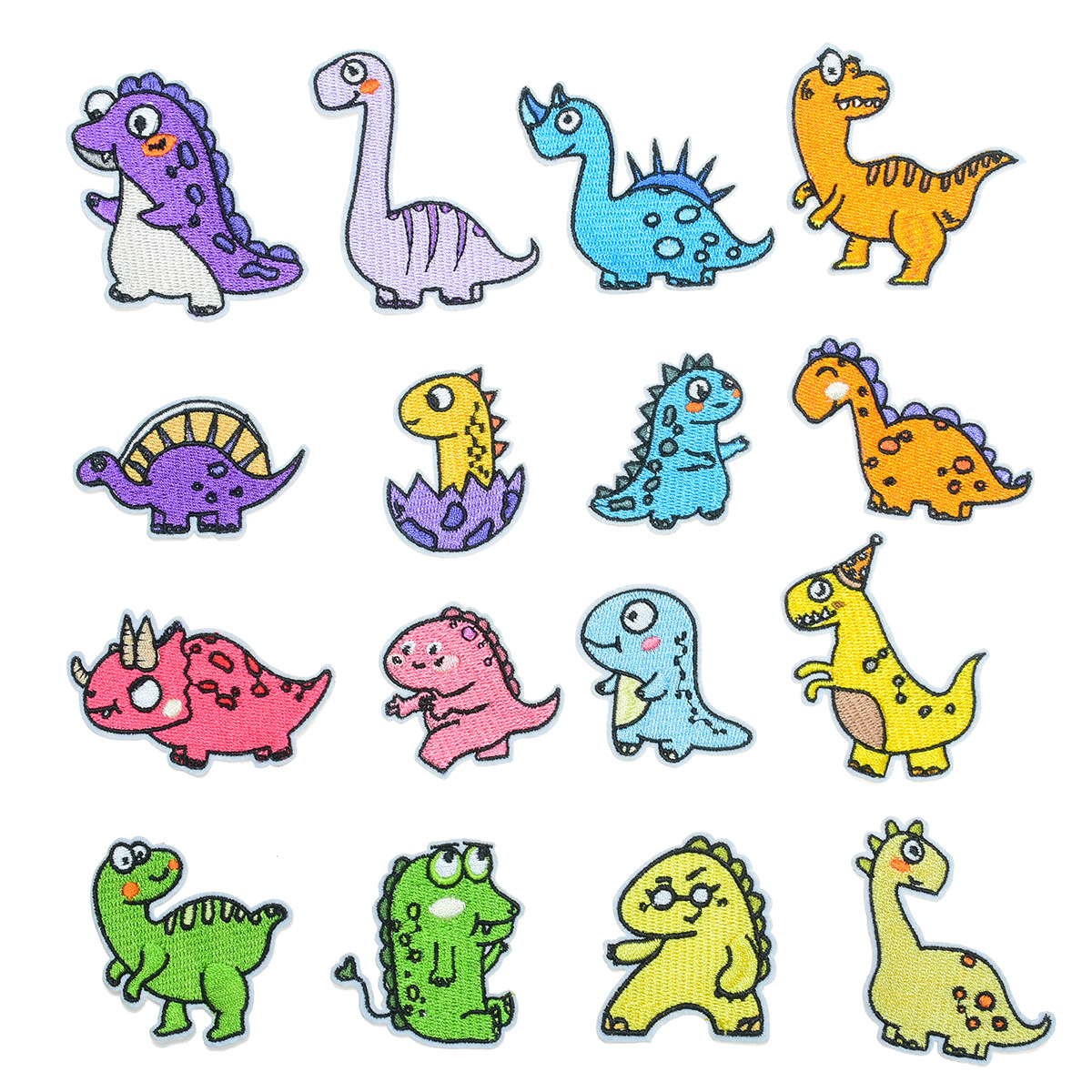 cute label little dinosaur cloth sticker bag patch sticker clothes decoration stamp label ironing