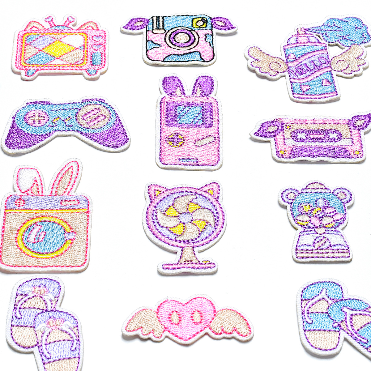 product TV camera tape ironing cloth sticker bag shoes and clothing accessories stamp DIY decorative sticker