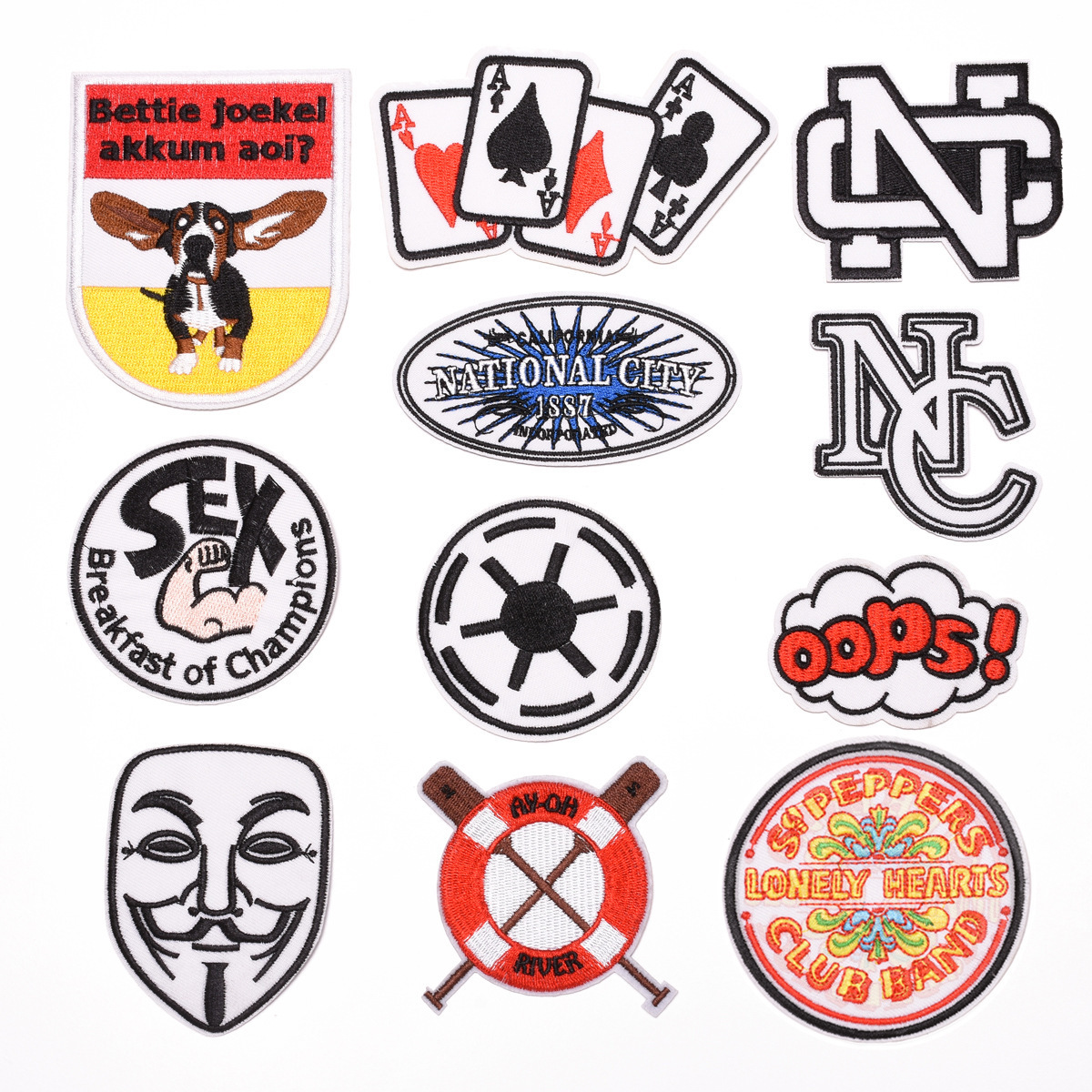 cartoon cloth sticker patch sticker clothes denim bag patch hole clothing accessories badge patch sticker