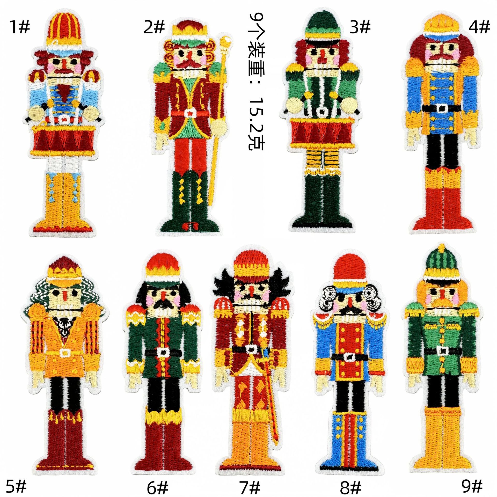 character doll cloth sticker decoration hanging clothes bag set electric clothing accessories ironing hot melt adhesive decal