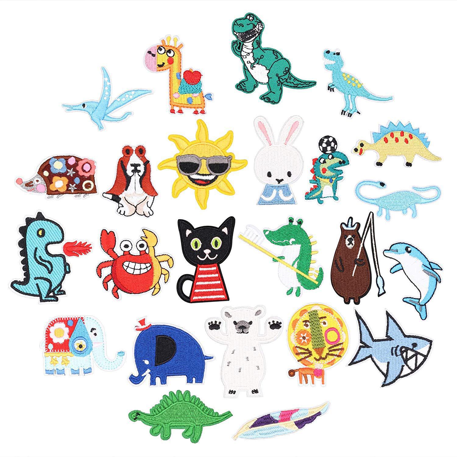 Patch cloth sticker, cute children's clothes hole patch sticker, cartoon stamp
