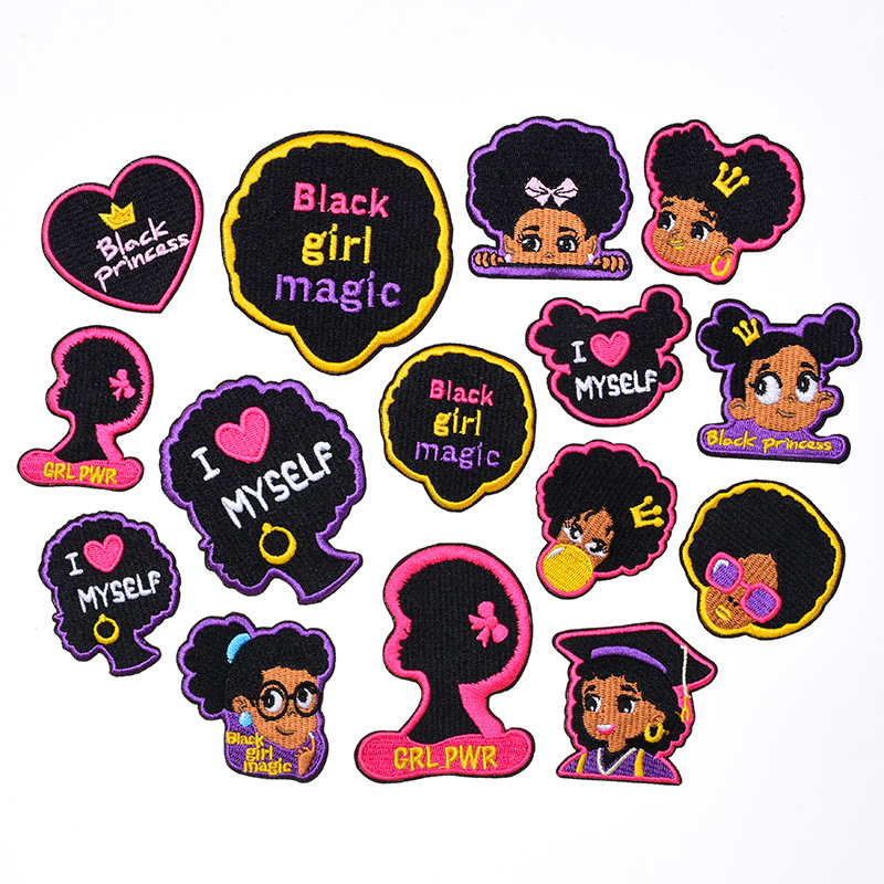 character avatar badge patch sticker clothing accessories label cloth sticker spot