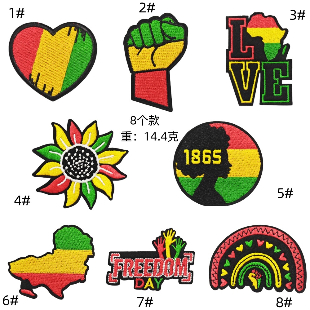 rainbow couple love cloth sticker bag badge decoration black sticker