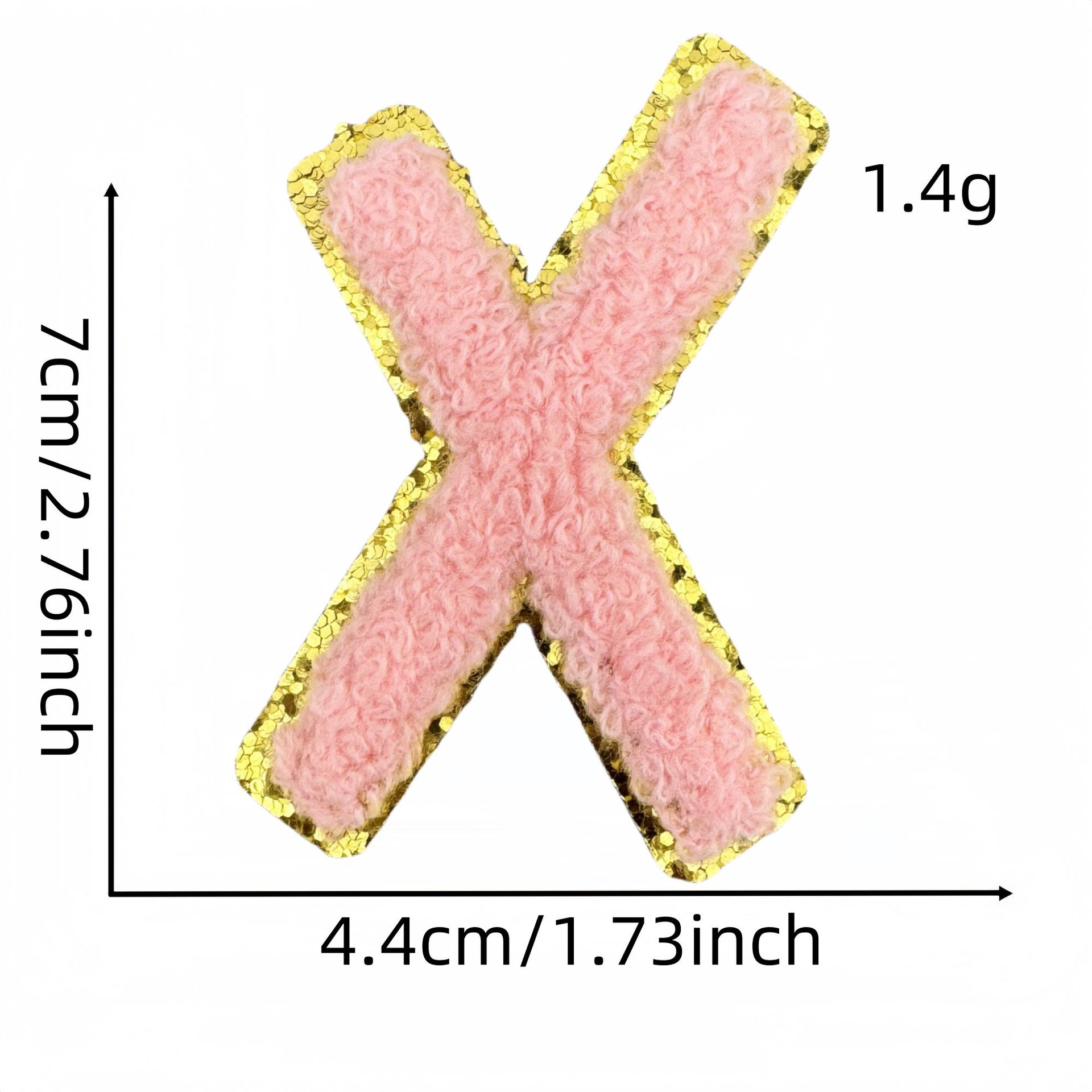 Factory multi-color Phnom Penh stamp towel English letter cloth sticker Grit bag patch