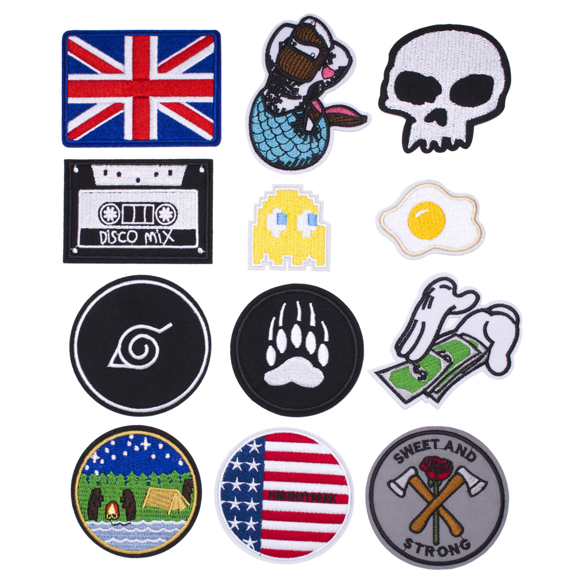 cloth sticker clothing bag shoes and hats handicraft letter patch boutique