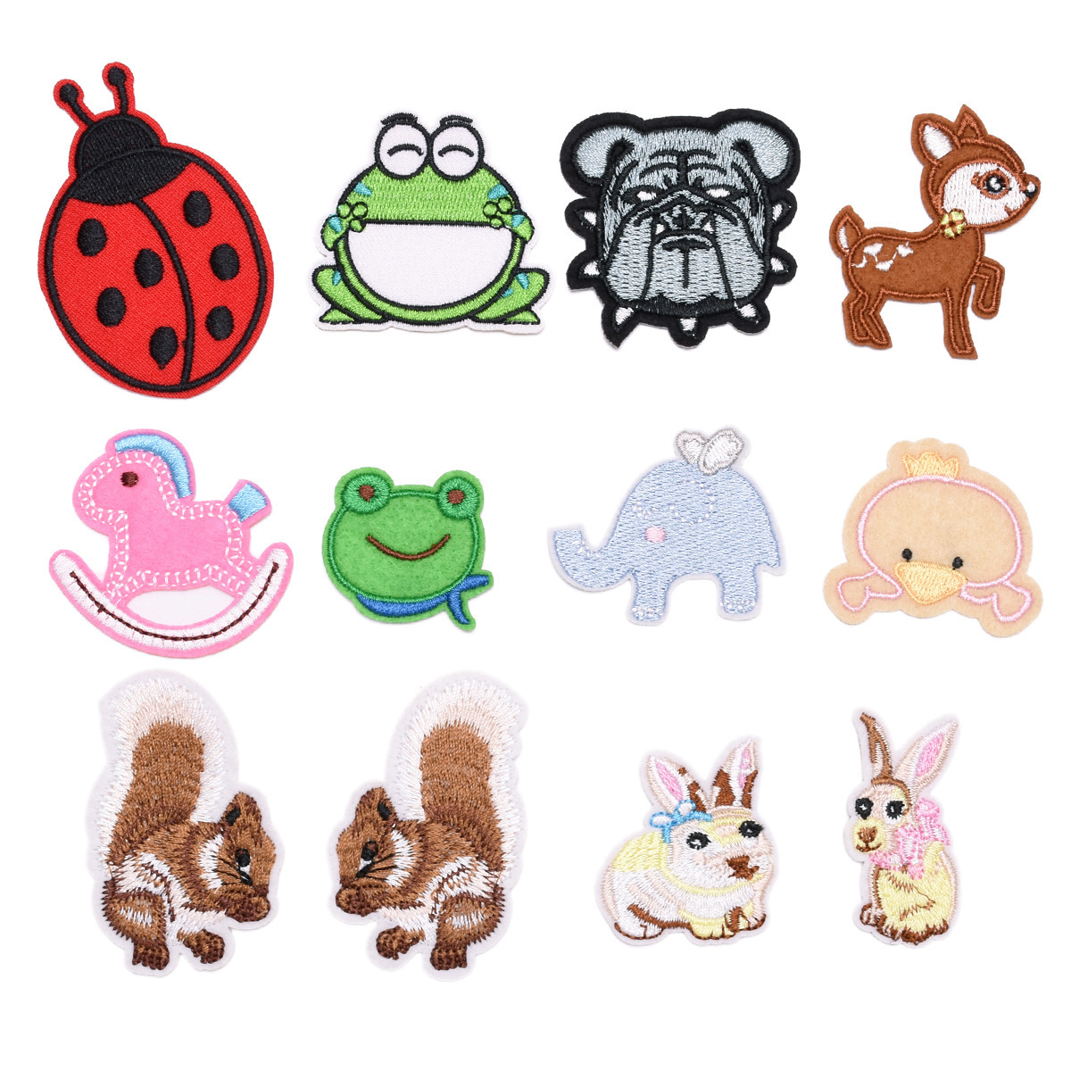 beetle baby elephant little frog cartoon clothes patch cloth sticker can be in small quantities