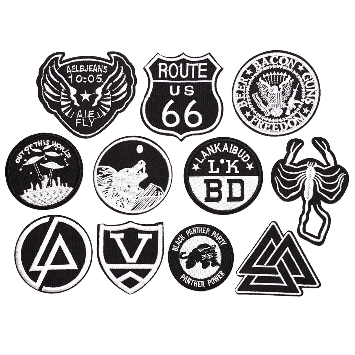 style and affordable price, badge cloth sticker, badge cloth sticker, a variety of single selection
