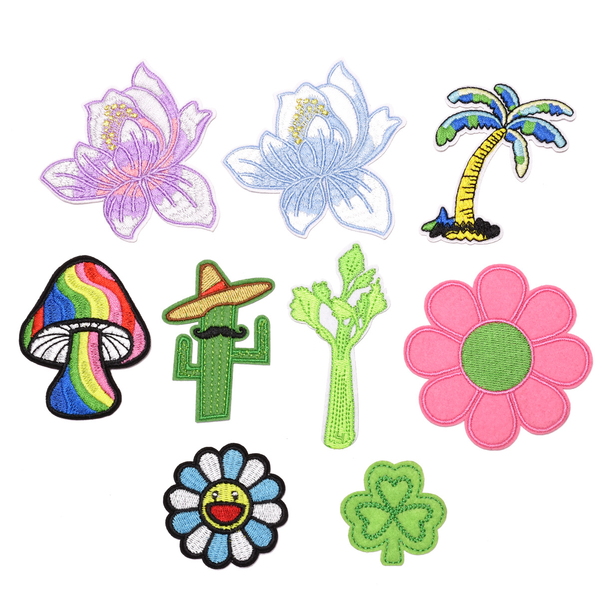 Children's cloth sticker clothes pants down decoration holes decal cartoon pattern small patch patch cloth