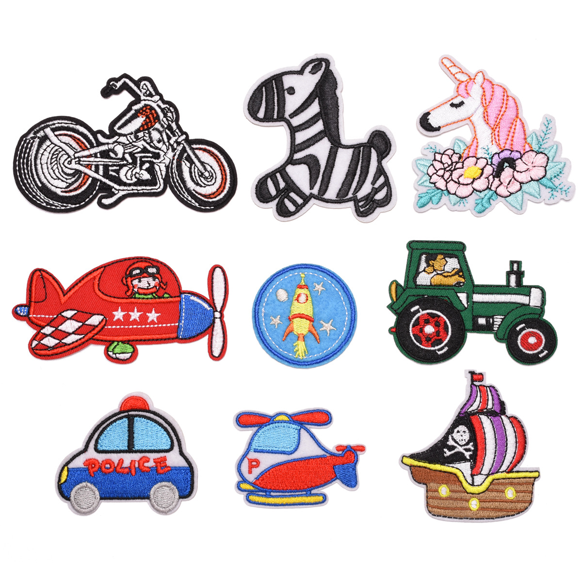 aircraft cloth sticker decorative clothes sticker Patch sticker Sew can be ironed