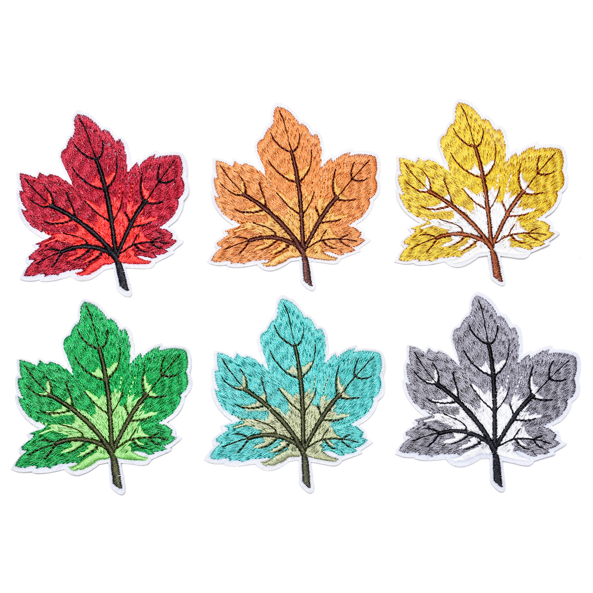 Maple Leaf Cloth Sticker, Hot-ironing Sticker, Yangko Dance Suit, Hot-ironing Sticker, Patch Sticker
