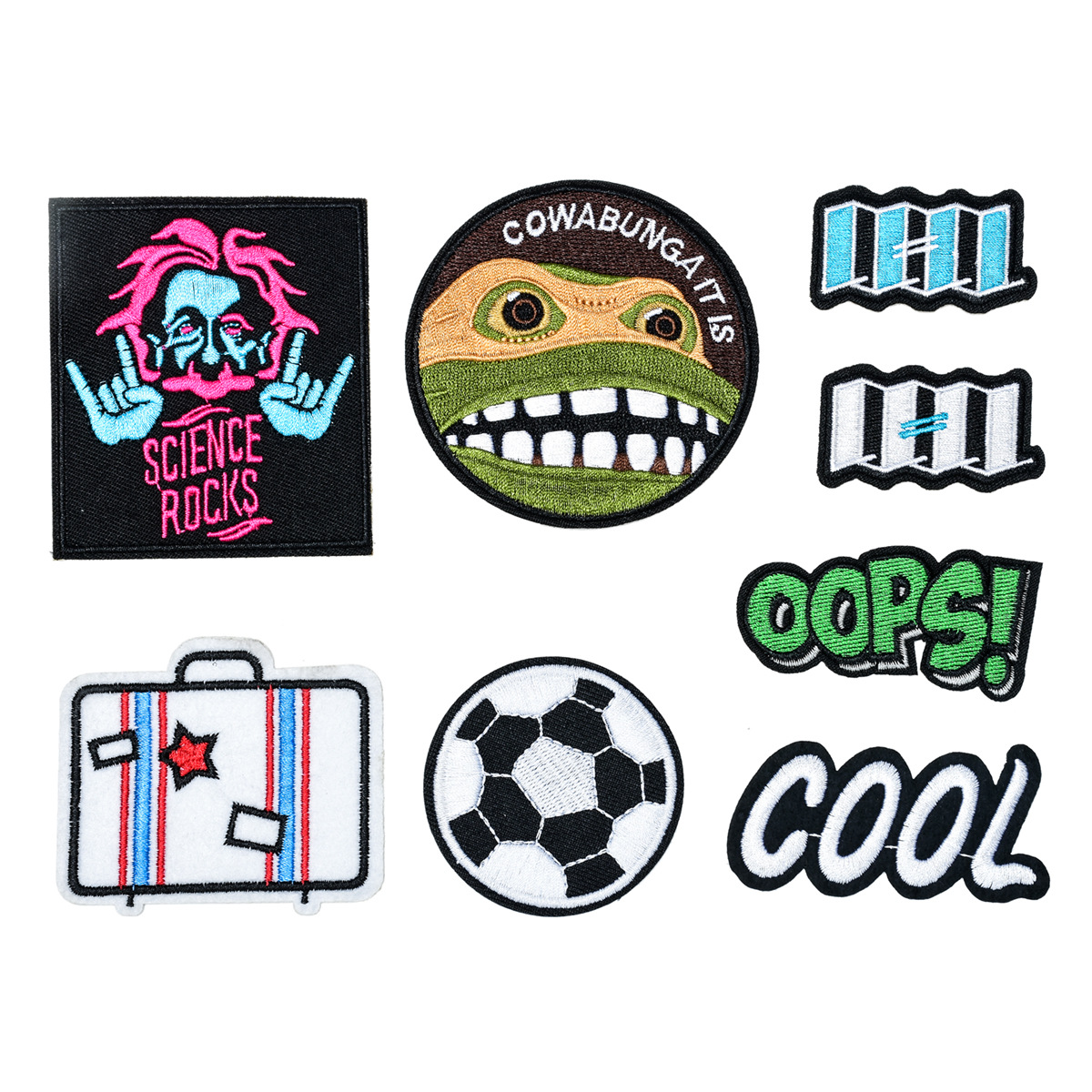 Alphabet Cloth sticker Badge Patch sticker Clothing accessories Shoes and hats Clothing label