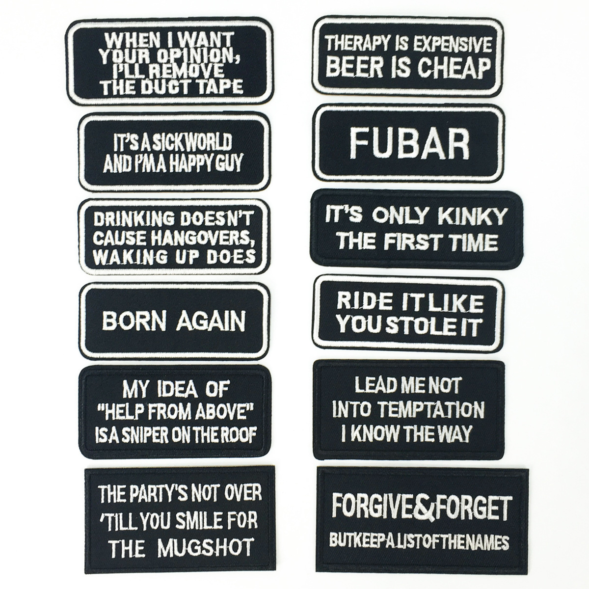 Trend Brand Flower Patch Patch Patch Decal  Black Badge Square Letter Sticker