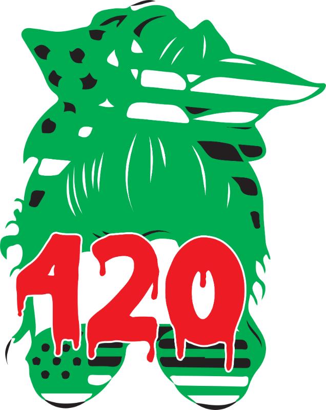 UV DTF decal Stickers cup wraps small decals Weeds 420 Cannabis happy plant 312 for Cup, glass, mugs, phone case, car decals, DIY stickers UV DTF Transfer stickers wraps DIY Crafts