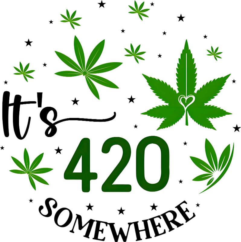 UV DTF decal Stickers cup wraps small decals Weeds 420 Cannabis happy plant 263 for Cup, glass, mugs, phone case, car decals, DIY stickers UV DTF Transfer stickers wraps DIY Crafts