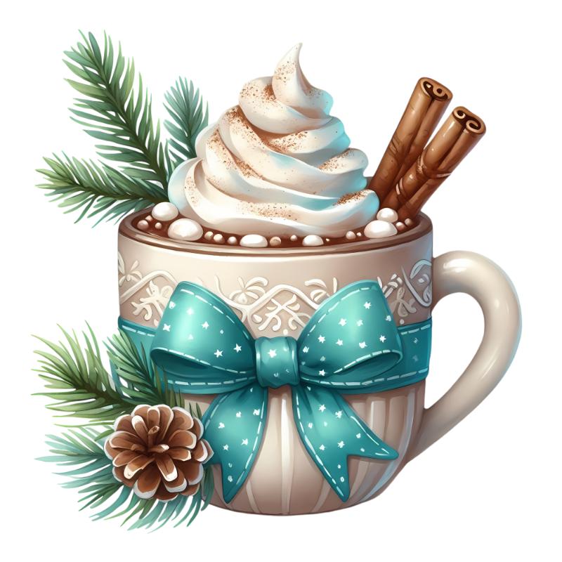 UV DTF decal Stickers cup wraps small decals Chrismas winter 963 for Cup, glass, mugs, phone case, car, computer, furniture decals, DIY stickers UV DTF Transfer stickers wraps DIY Crafts