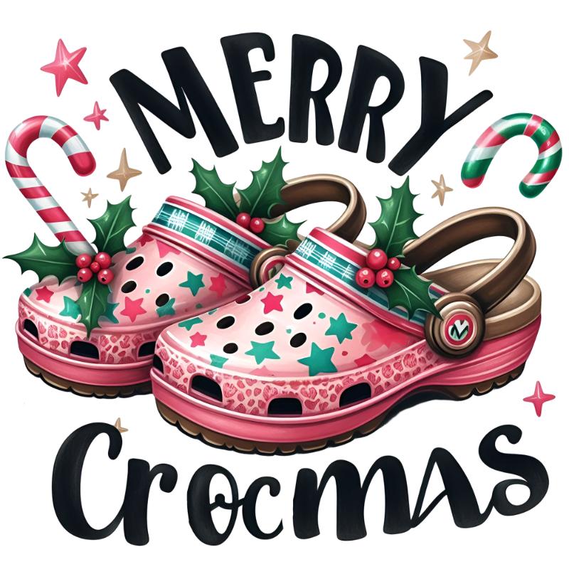 Heat transfers Iron on stickers  Chrismas winter 1857 for Tshirts Iron on Decal Patches Stickers Clothes Hat Pillows DIY Crafts