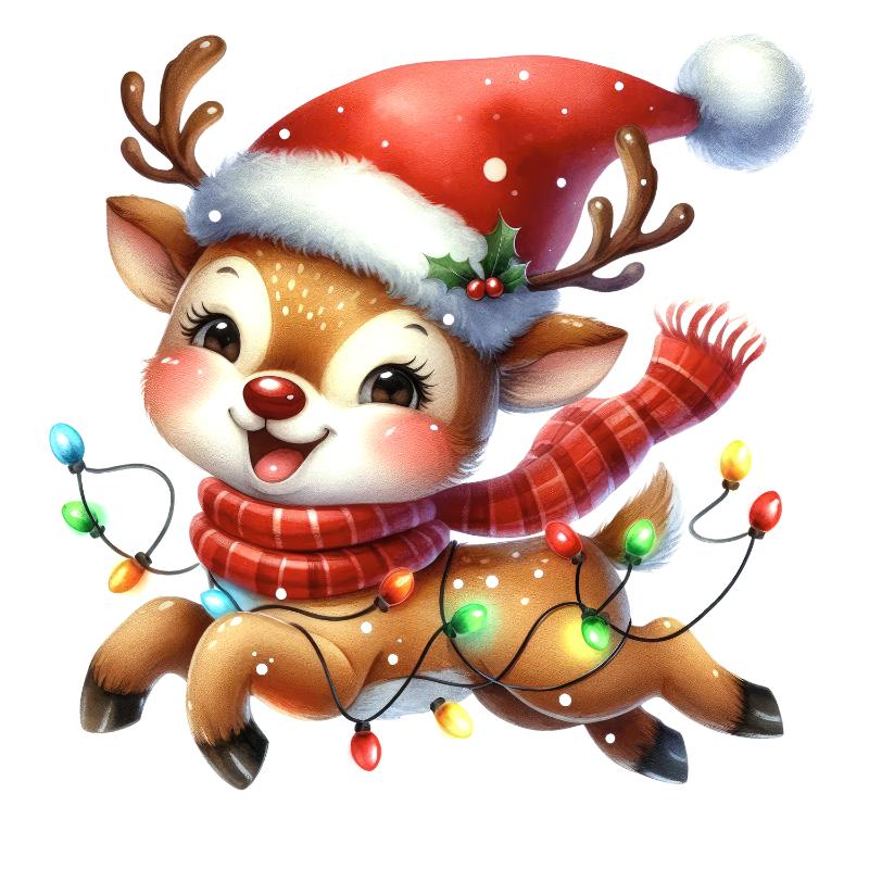 Heat transfers Iron on stickers  Chrismas winter 1856 for Tshirts Iron on Decal Patches Stickers Clothes Hat Pillows DIY Crafts