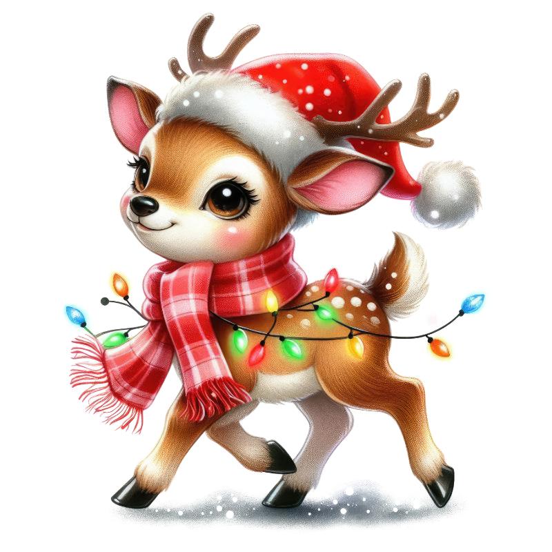 Heat transfers Iron on stickers  Chrismas winter 1846 for Tshirts Iron on Decal Patches Stickers Clothes Hat Pillows DIY Crafts