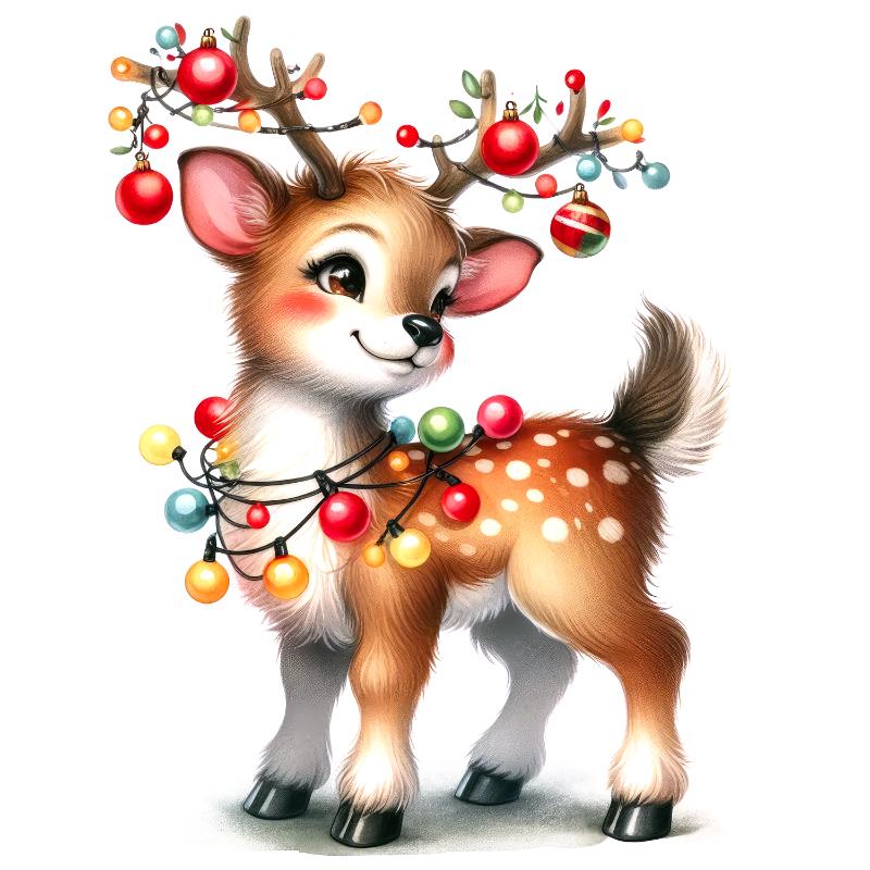 Heat transfers Iron on stickers  Chrismas winter 1824 for Tshirts Iron on Decal Patches Stickers Clothes Hat Pillows DIY Crafts