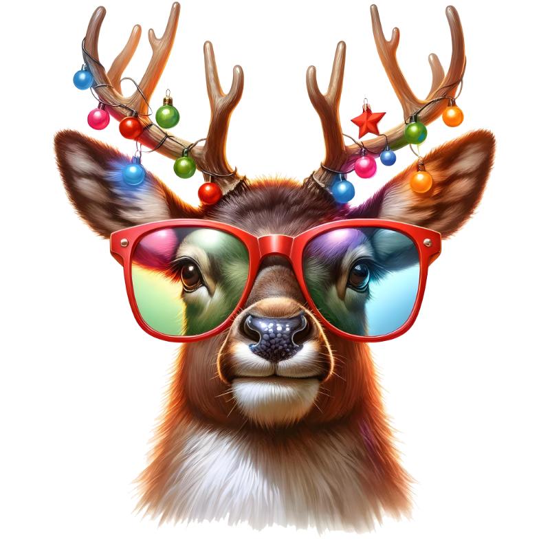 Heat transfers Iron on stickers  Chrismas winter 1807 for Tshirts Iron on Decal Patches Stickers Clothes Hat Pillows DIY Crafts