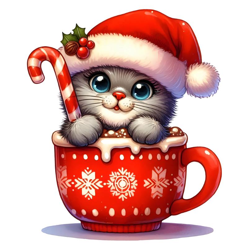 Heat transfers Iron on stickers  Chrismas winter 1761 for Tshirts Iron on Decal Patches Stickers Clothes Hat Pillows DIY Crafts