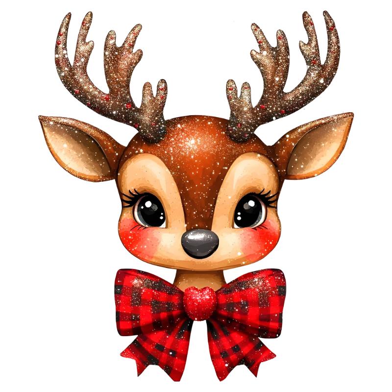 Heat transfers Iron on stickers  Chrismas winter 1759 for Tshirts Iron on Decal Patches Stickers Clothes Hat Pillows DIY Crafts