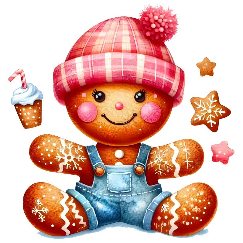 Heat transfers Iron on stickers  Chrismas winter 1753 for Tshirts Iron on Decal Patches Stickers Clothes Hat Pillows DIY Crafts