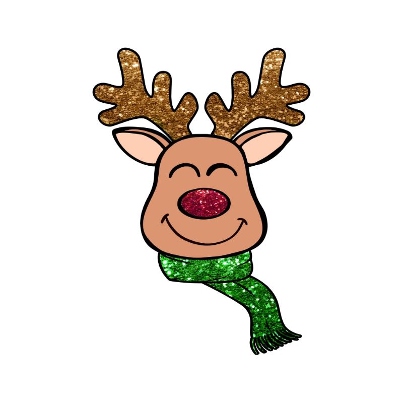 Heat transfers Iron on stickers  Chrismas winter 1693 for Tshirts Iron on Decal Patches Stickers Clothes Hat Pillows DIY Crafts